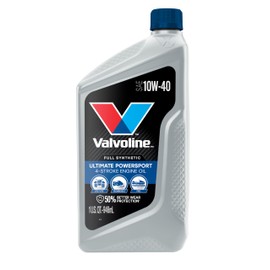 Valvoline 4-Stroke Powersport Full Synthetic Motor Oil 1 Quart