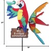 Premier Designs 37" Island Parrot-It's 5 O'clock Somewhere Wind Spinner
