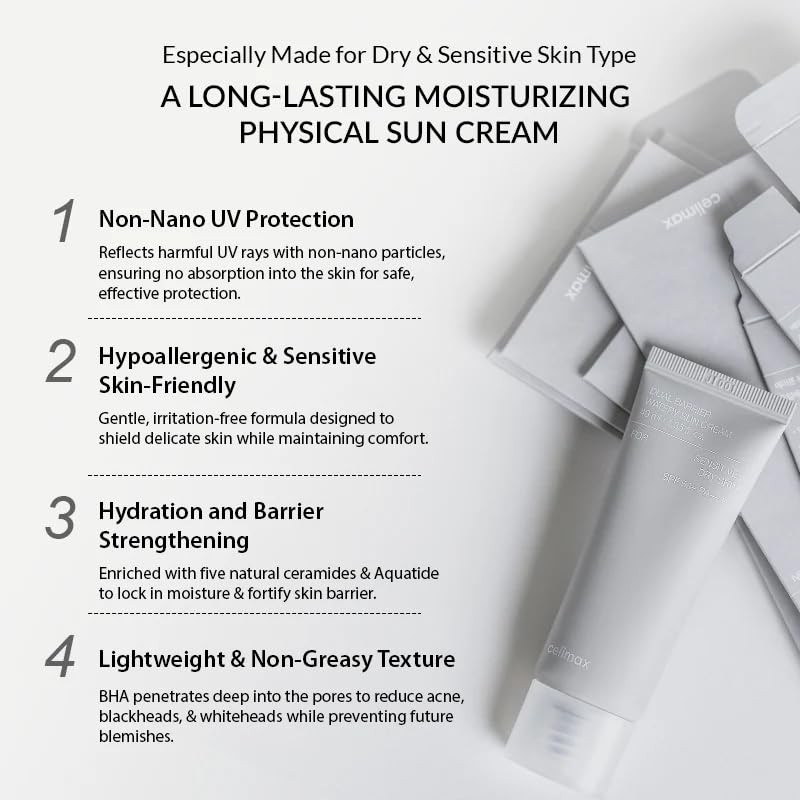Protector solar Dual Barrier Watery Sun Cream 40ml
