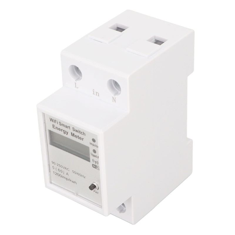 WiFi Electricity Meter LCD Display Watt Hour Meter APP Control
