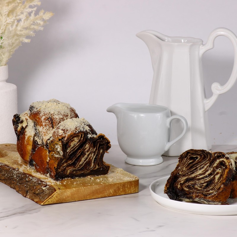 Chocolate Babka Bread | Hungarian Chocolate Babka Cake | Chocolate
