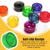 BokWin 20Pcs Multi-colored Guitar footswitch Cap, Footswitch Topper Pedal Switch