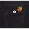 Clayton Jewelry Labs Acorn Oaknut Hard Enamel Pin (Gold)
