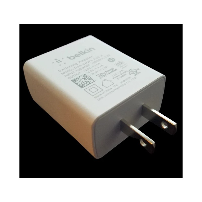 Belkin Wireless AC Adapter USB Charger DSA-24QFA FUS A 5V