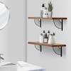 Z metnal Gold Shelf Brackets, 200mm Metal Floating Shelves Support,