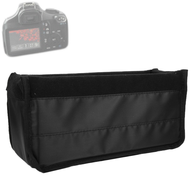Waterproof Shockproof DSLR Camera Lens Insert Bag Padded Partition Case