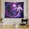 AAVEUP Yin Yang Dragon Tapestry Mysterious Dream Purple Star Asian