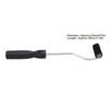 Fiberglass Laminating Roller 22x50mm Bristle Bubble Roller Aluminum Alloy Acetone