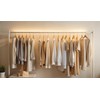 HOME It® 3 Pack 43cm Black Slotted Trouser Bar Hangers