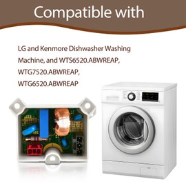 6201EC2002U Wave Filter Control Board Noise Filter Assembly Compatible with LG Kenmore Dishwasher Washing Machine