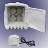 Trango STD4 Garden Socket Stone with 4 Schuko Sockets Outdoor