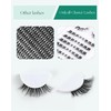 Onlyall Lash Clusters Eyelash Extensions Pre-styled False Eyelashes Clusters Natural