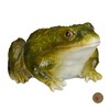 Relaxdays 1 x Garden Figurine Frog Weatherproof for Balcony, Patio,