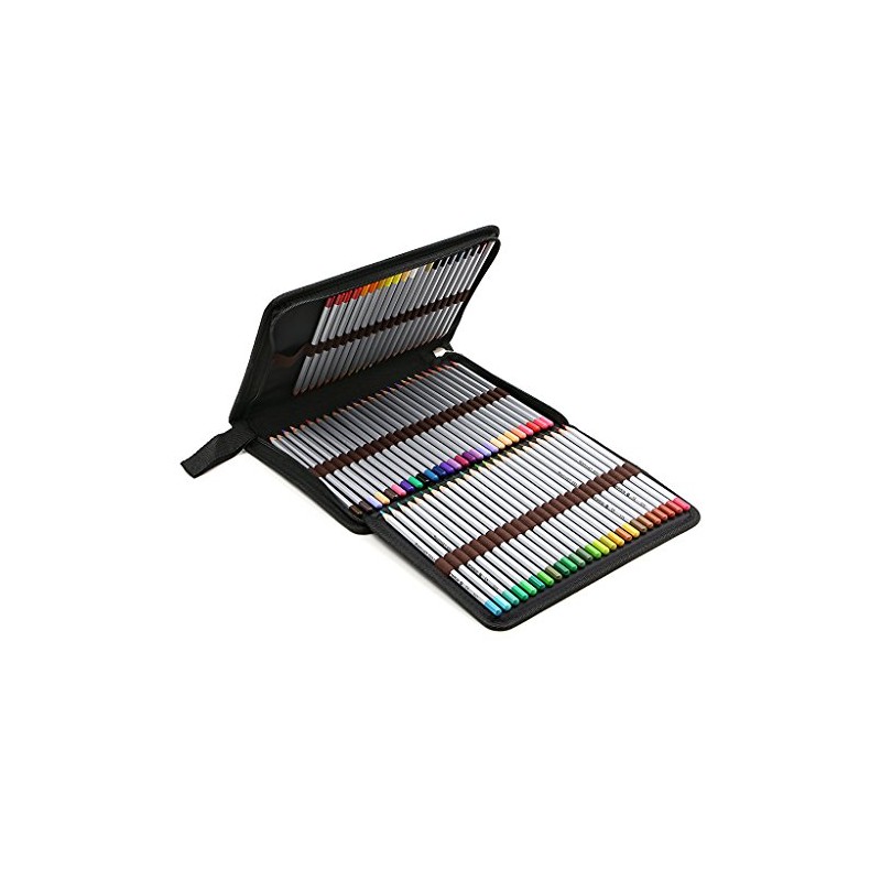BTSKY® - Estuche portátil de lona con cierre de colores