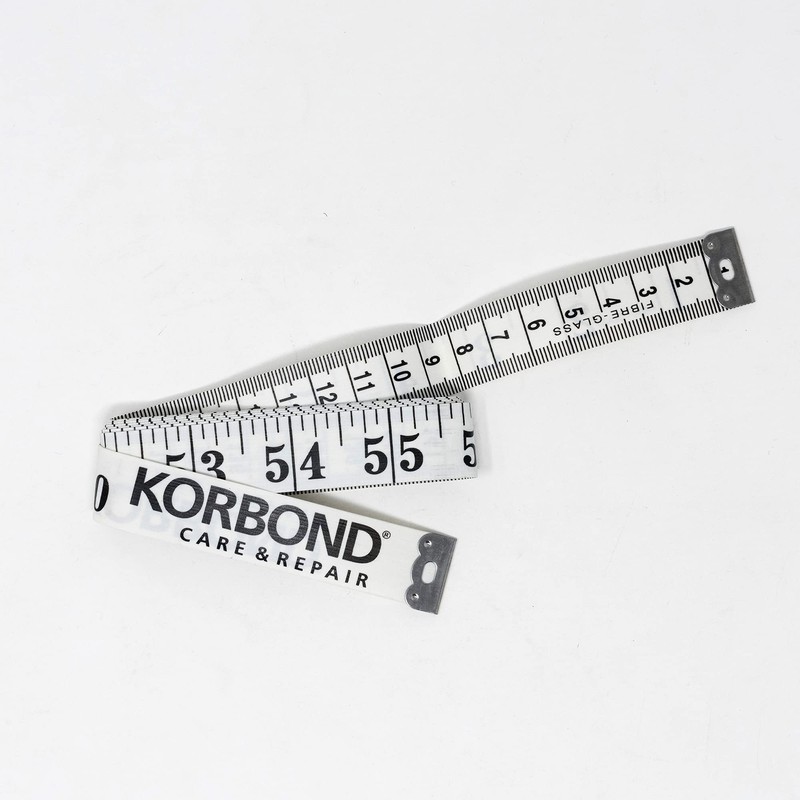 Korbond Tape Measure-110140, White, Set of 1