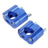 1 Pair Motorbike Handlebar Risers, CNC Aluminum Alloy Motorcycle Handlebar