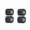 4 Pcs Boat Scupper Stopper Bungs Plugs, Drain Hole Rubbers,