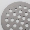 VOURUNA 4-1/4Inch（108mm Screw-in Shower Strainer Drain Cover Replacement Floor Strainer