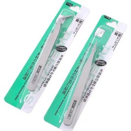 [BZHJ2651_51] Ultra-fine eyelash tweezers for nail art and cooking - Elbow/FREE / [BZHJ2651_51]네일아트용 조리용 속눈썹 초미세 핀셋 집게 - 엘보／FREE