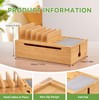 Pezin & Hulin Bamboo Charging Station, Electronic Devices Organizer for