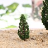 WINOMO 10pcs Model Trees Scenery Landscape Park Street Diorama Scenery