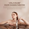 VIOLA HOUSE Foundation Color Changing, Flüssige Foundation Makeup für das