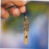 BESPORTBLE 1pc Brass Referee Whistle Keychain Survival Pendant for Outdoor
