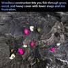 Eupheng Painted Fish Eye Swimbait Jig Heads, 15PCS Lifelike Swing