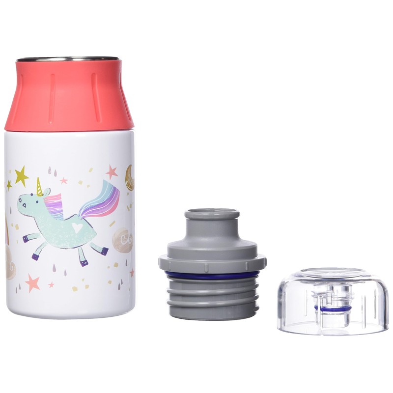 alfi elementBottle 5357.202.040 Children's Drinking Bottle 400 ml Rainbow Drinking
