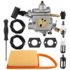 HUSWELL BR500 BR600 Carburetor Air Filter Kit for Stihl BR550