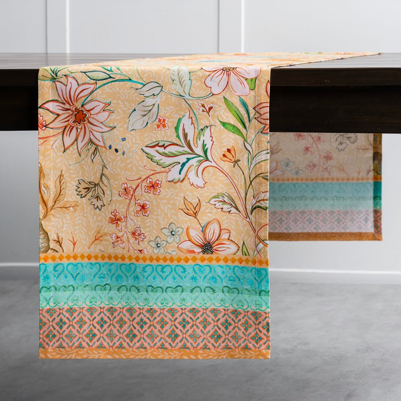 Maison d' Hermine Tablerunner 100% Cotton Table Runner Decorative Washable