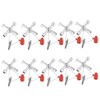 10pcs Multifunction Universal Control Cabinet Cross Key Wrenches Hand Tools