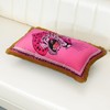 Leopard Head Velvet Decorative Throw Pillow Cover 12x20 Pink Cheetah