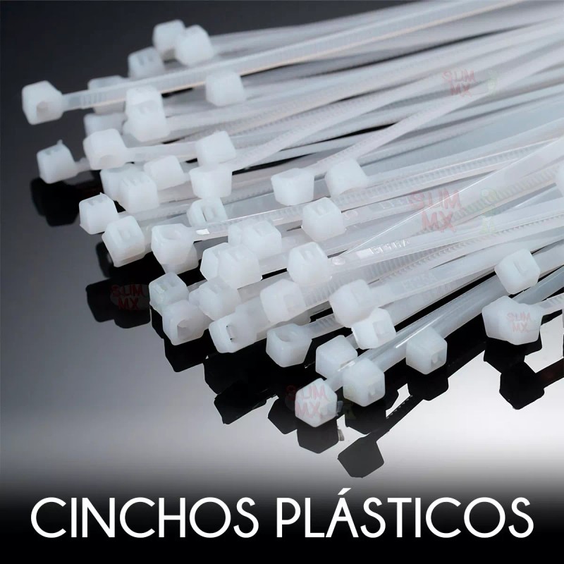 Slim Company Cinchos Plásticos 18 Lb 0.25 Cm X 20