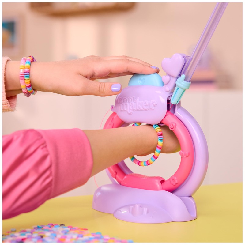 Cool Maker, Stack’d Heishi Studio Bracelet Making Kit with Easy