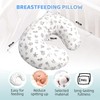 LAT Nursing Pillow and Positioner,Best for Mom Breastfeeding Pillow,100% Cotton