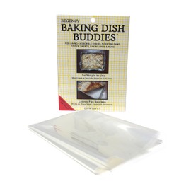 Regency Wraps Baking Buddy Casserole Dish Liners (Set of 10) 14.5" x 19" Clear