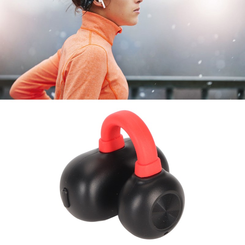 Clip On Bluetooth Headphones BT 5.3 Stylish Mini Waterproof Noise