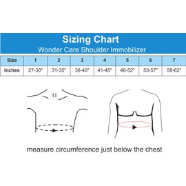 Wonder Care Arm Sling Left Right Black