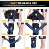 CAMBIVO Knee Brace with Side Stabilizers & Patella Gel Pads,