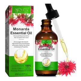Aceite Natural De Monarda Para Piel, Cabello Y Aromaterapia