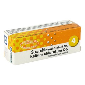 Schuckmineral globules 4 potassium chloratum D6