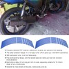 Motorcycle Wheel Rim Stripe Decal, 16pcs Bike Motorcycle 16-18inch Reflective