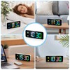 AMIR Digital Alarm Clock, Colorful LED Digital Clock with 7