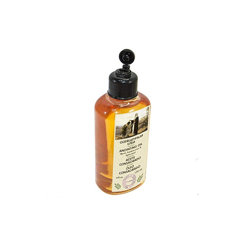 STRONG FAITH Blessed Holy Prayer Oil with Biblical Spices from