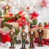 Christmas Wooden Nutcracker Figures 12 inch Nutcracker Ornament Christmas Decorations