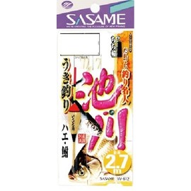 ささめ針(SASAME) W-612 3号 釣り針 2.7m 1本鈎+スペア鈎2本