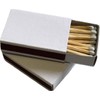 jameitop® 10 packs of matches without print/white boxes for designing,
