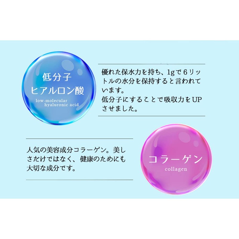 Royal Beauty Series Commercial Low-Molecule Hyaluronic Acid & Collagen 300
