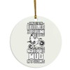 Makeup to Mud in Seconds Beauty Tomboy Girl Christmas Ornament
